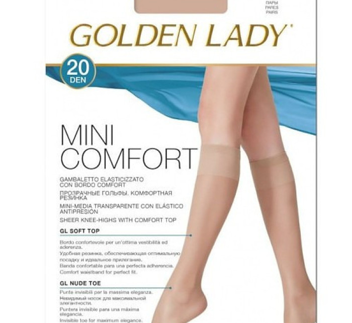 Dámské podkolenky |Golden Lady| Mini Confort 20 den A`2