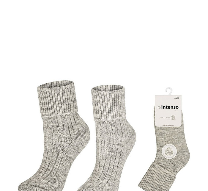 Dámské netlačící ponožky Intenso Vlna 1207 35-40