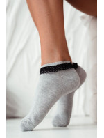Dámské ponožky s krajkou model 19323740 - Milena