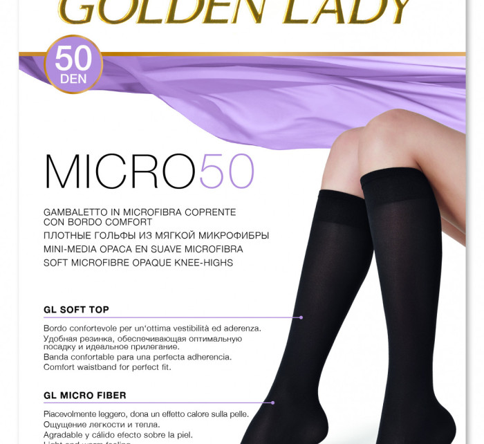 Dámské podkolenky Golden Lady Micro 50 den