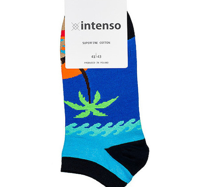 Pánské vzorované ponožky  Cotton model 16125600 - Intenso