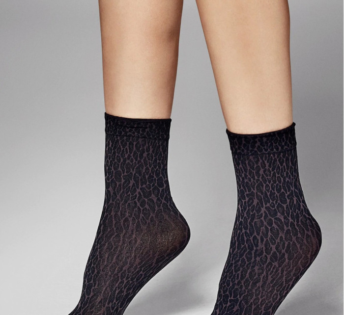 Dámské ponožky Veneziana Leopardo