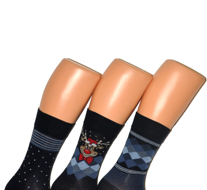 Pánské vánoční ponožky Premium A'3 model 18824095 - Cornette