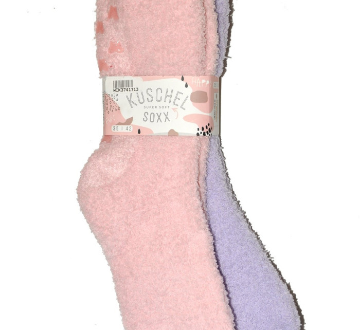 Dámské ponožky WiK 37417 Happy Kuschel Super Soft ABS A'2 35-42