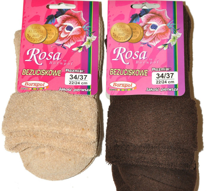 Dámske ponožky Bornpol Rosa Frotta 34-40