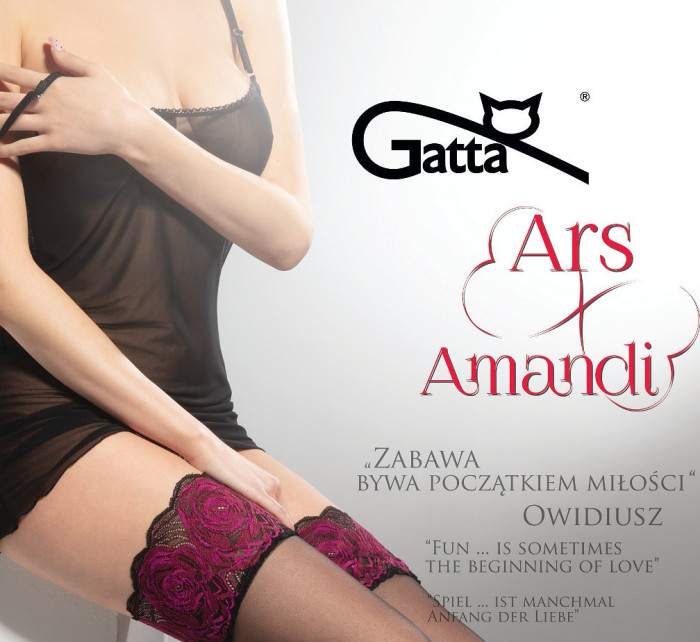 Dámske pančuchy Gatta Ars Amandi Calze Rose 15den 1-6