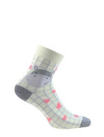Dámske valentínske ponožky Wola W84.01P, 36-41