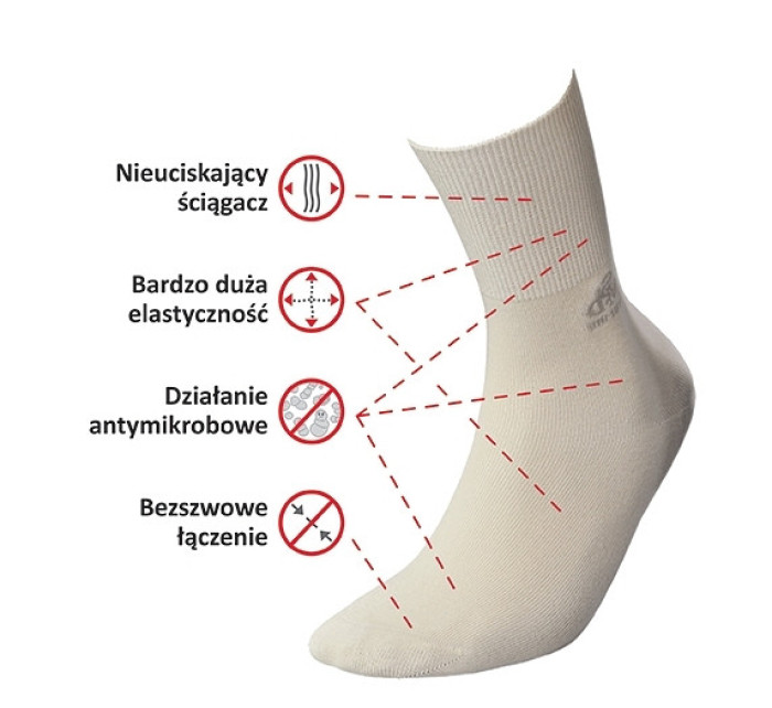 Zdravotné ponožky JJW Deo Med / Bamboo