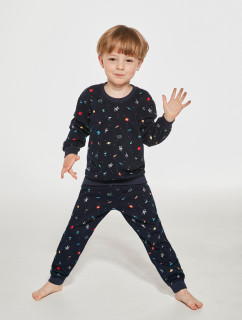 Chlapčenské pyžamo Cornette Kids Boy 761/143 Cosmos dł/r 86-128