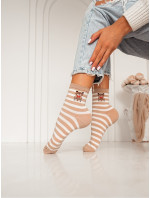 Dámské ponožky 0200 model 19573273 s medvídkem 3741 - Milena