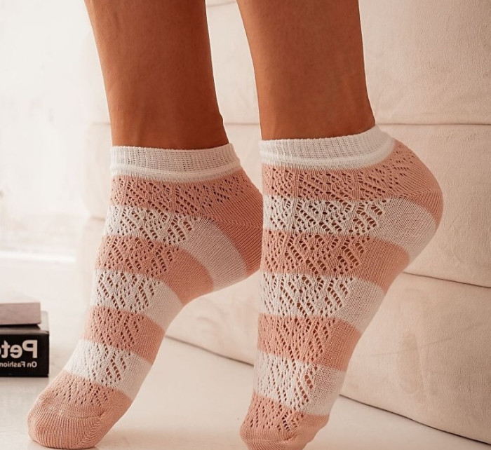 Dámské ažurové ponožky model 19917493 3741 - Milena