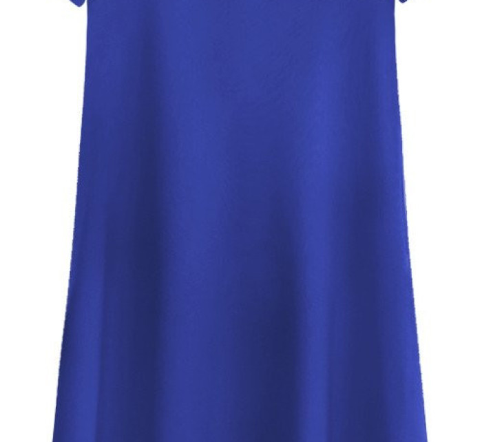 Trapézové šaty v chrpové barvě model 7739818 - INPRESS