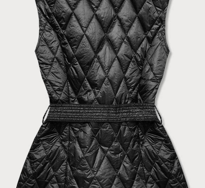 Černá dámská vesta s límcem model 16151409 - Ann Gissy