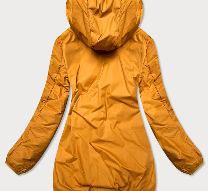 Oboustranná dámská bunda v hořčicové barvě model 15846219 - Z-DESIGN