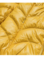 Žlutá krátká oboustranná dámská bunda pro přechodné období model 16201708 - MONTE CERVINO