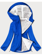 Světle modrá letní dámská bunda s podšívkou (HH036-9)