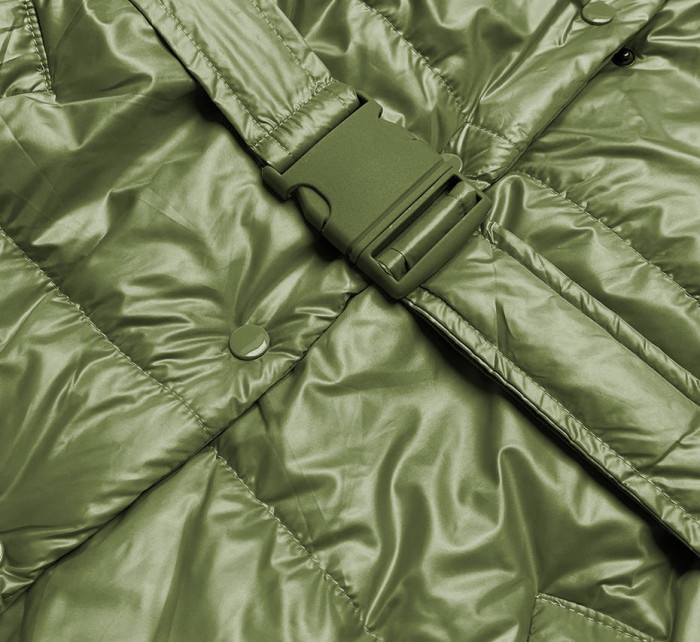 Zelená dámská oversize vesta (KA-016)