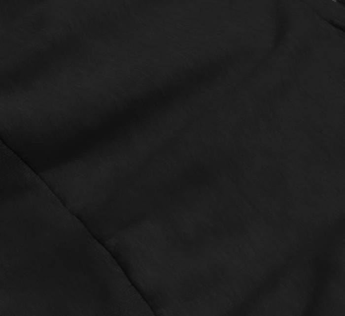 Čierny dámsky dres - mikina a nohavice (8C78-3)