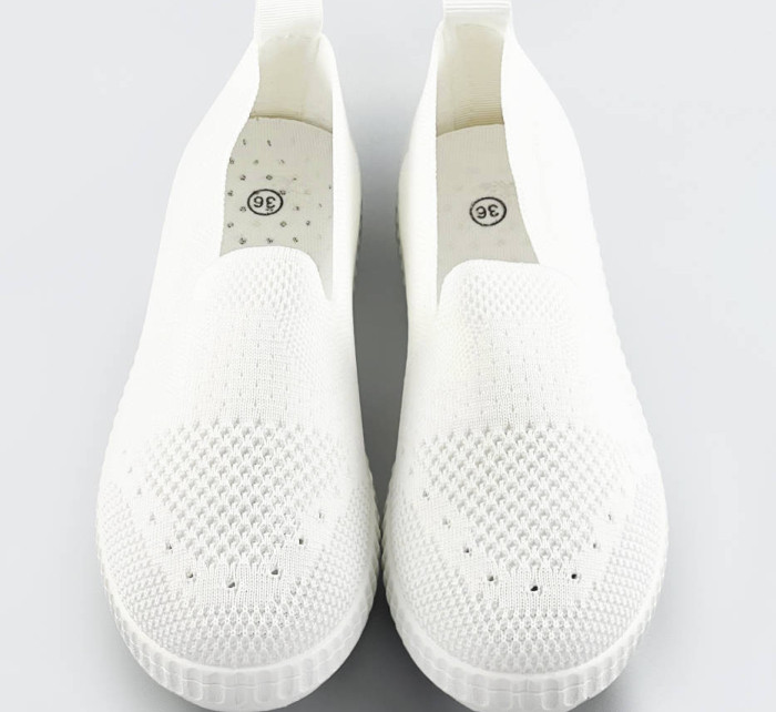Bílé ažurové tenisky (XA105)