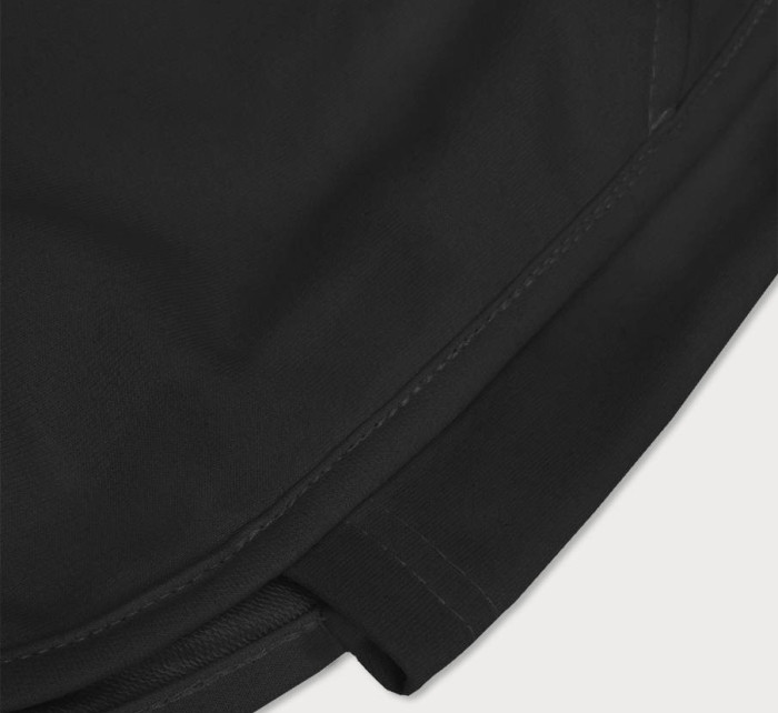 Čierne dámske športové šortky (8K951-3)