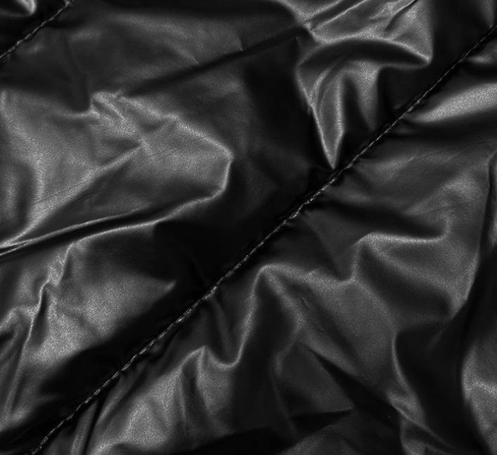 Černá dámská vesta s asymetrickým zipem (16M9117-392)