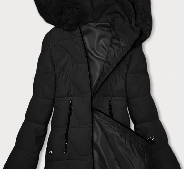 Černá dámská zimní bunda S'west (B8166-1)
