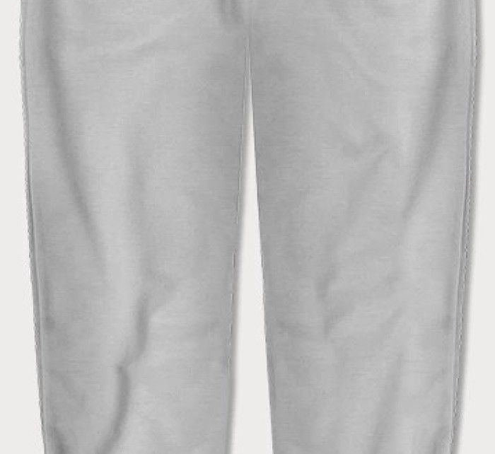 Světle šedé teplákové kalhoty model 20102201 - J.STYLE