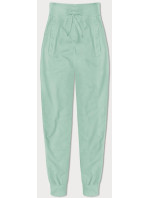 Tenké teplákové kalhoty v mátové barvě (CK03-61)