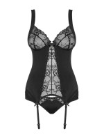 Erotický korzet model 16133391 corset black - Obsessive