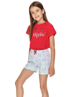 Dievčenské pyžamo 2712 Sonia red - TARO