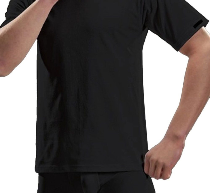 Pánske tričko 202 Authentic new black - CORNETTE