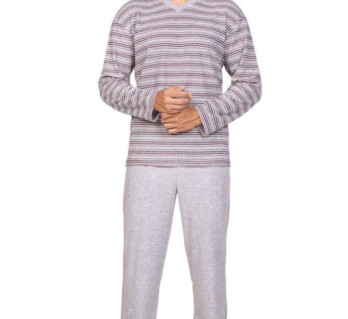 Pánské pyžamo model 18012855 brown - Regina