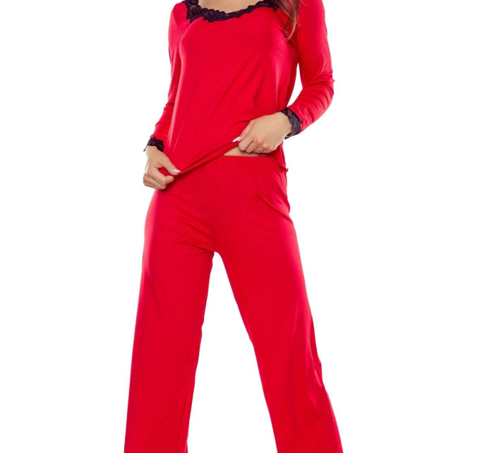 Dámské pyžamo model 19320072 red - Eldar