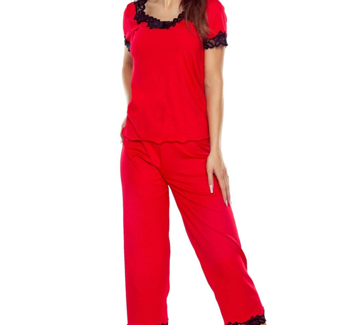 Dámské pyžamo model 19320076 red - Eldar