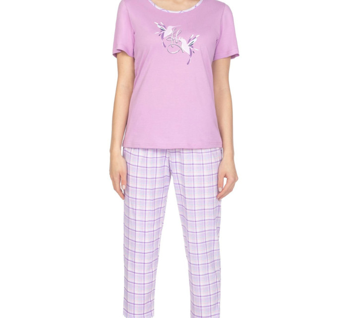 Dámské pyžamo model 19584189 violet plus - Regina