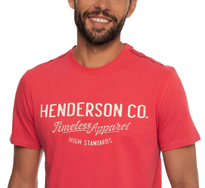 Pánské pyžamo 41286 creed red - HENDERSON