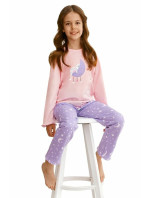 Dívčí pyžamo Livia růžové s model 15893342 - Taro