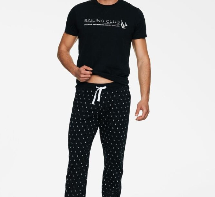 Pánské pyžamo model 17755212 černé - Henderson