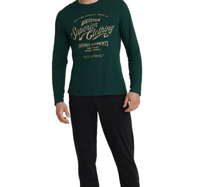 Pánské pyžamo model 18930888 tmavě zelené - Henderson