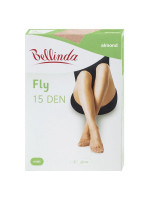Jemné strečové pančuchové nohavice FLY Pantyhose 15 DEN - Bellinda - almond