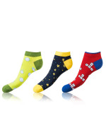 nízké ponožky unisex v 3 páry INSHOE SOCKS 3x  žlutá model 18266709 - Bellinda