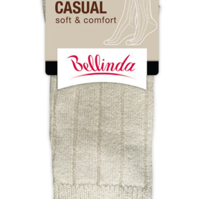 Zimné bambusové ponožky BAMBUS CASUAL UNISEX SOCKS - BELLINDA - čierna
