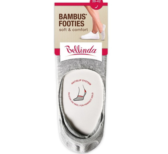 nízké dámské ponožky BAMBUS SOCKS  bílá model 19561661 - Bellinda