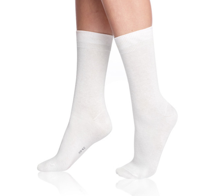 Unisex ponožky UNISEX CLASSIC SOCKS - BELLINDA - biela