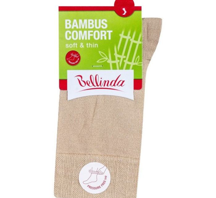 Dámské bambusové ponožky BAMBUS model 15437067 COMFORT SOCKS  béžová - Bellinda