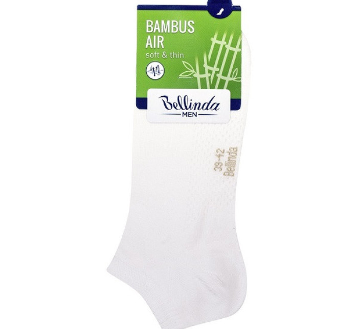 Krátké pánské bambusové ponožky BAMBUS model 15435770 INSHOE SOCKS  bílá - Bellinda