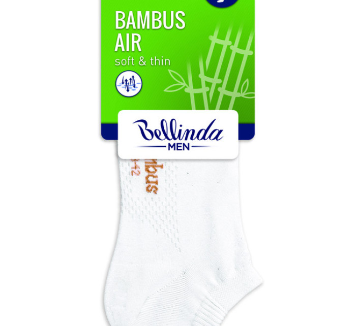Krátké pánské bambusové ponožky BAMBUS model 15435770 INSHOE SOCKS  bílá - Bellinda