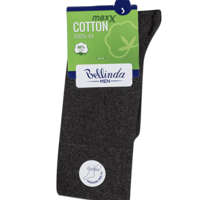 Pánske bavlnené ponožky COTTON MAXX MEN SOCKS - Bellinda - šedá