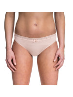 Dámské kalhotky s krajkou COTTON   světle růžová model 15437894 - Bellinda