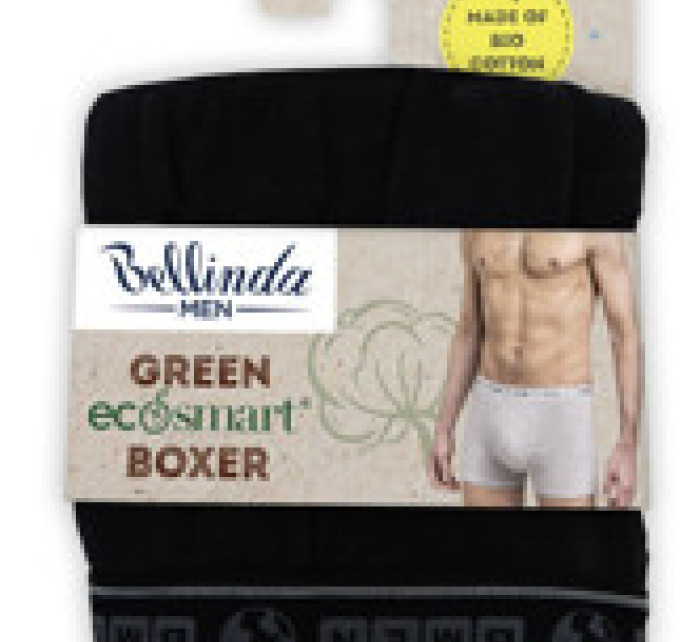 Pánske boxerky z bio bavlny GREEN EcoSMART BOXER - Bellinda - modrá